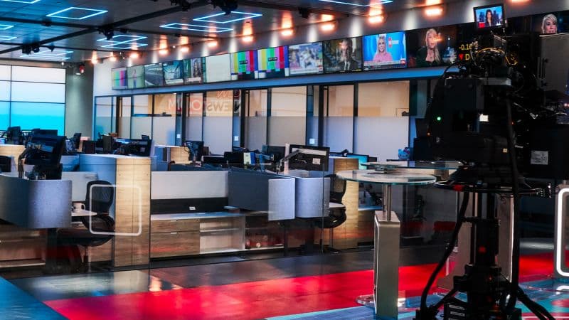CNN CNN, whose newsroom is shown here, is again being criticized by President Trump.