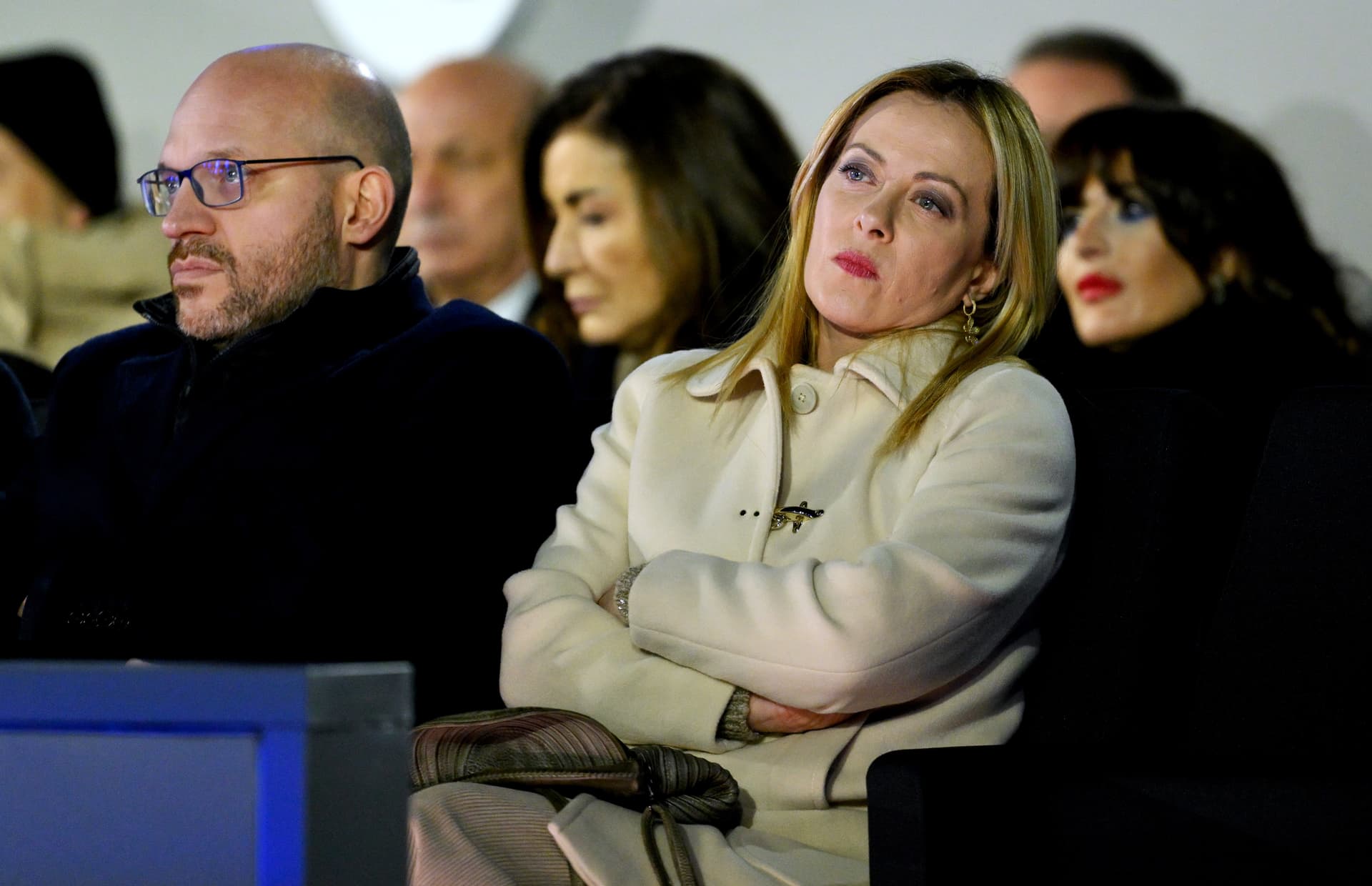 David Ramos/Getty Images Prime Minister Giorgia Meloni on March 06, 2026 at Verona, Italy.