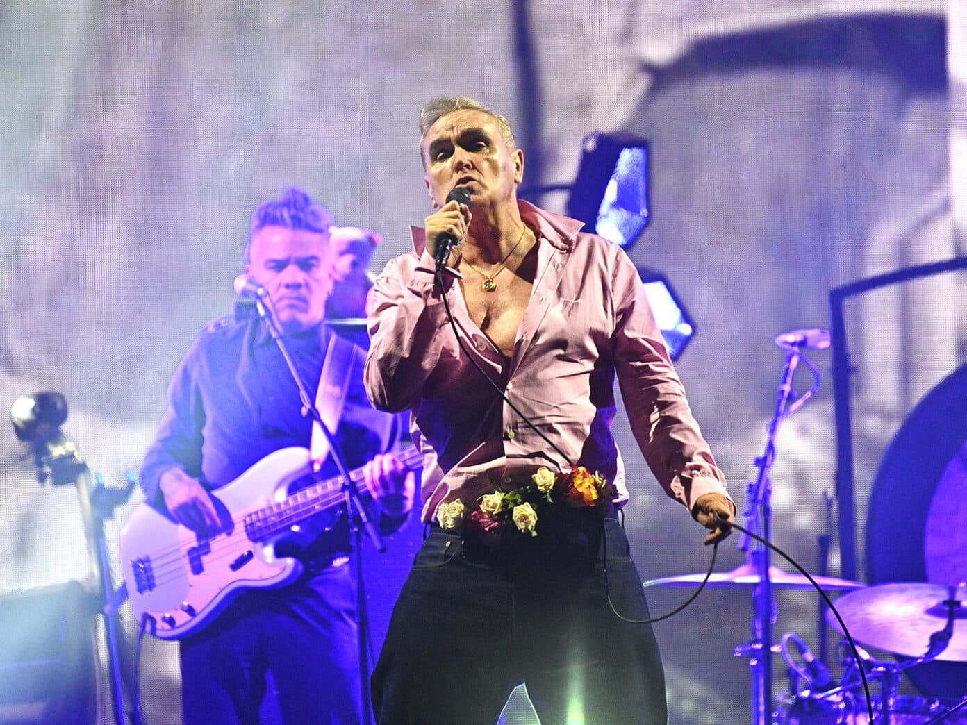 Jim Dyson, Getty Images Morrissey at the O2 Arena.
