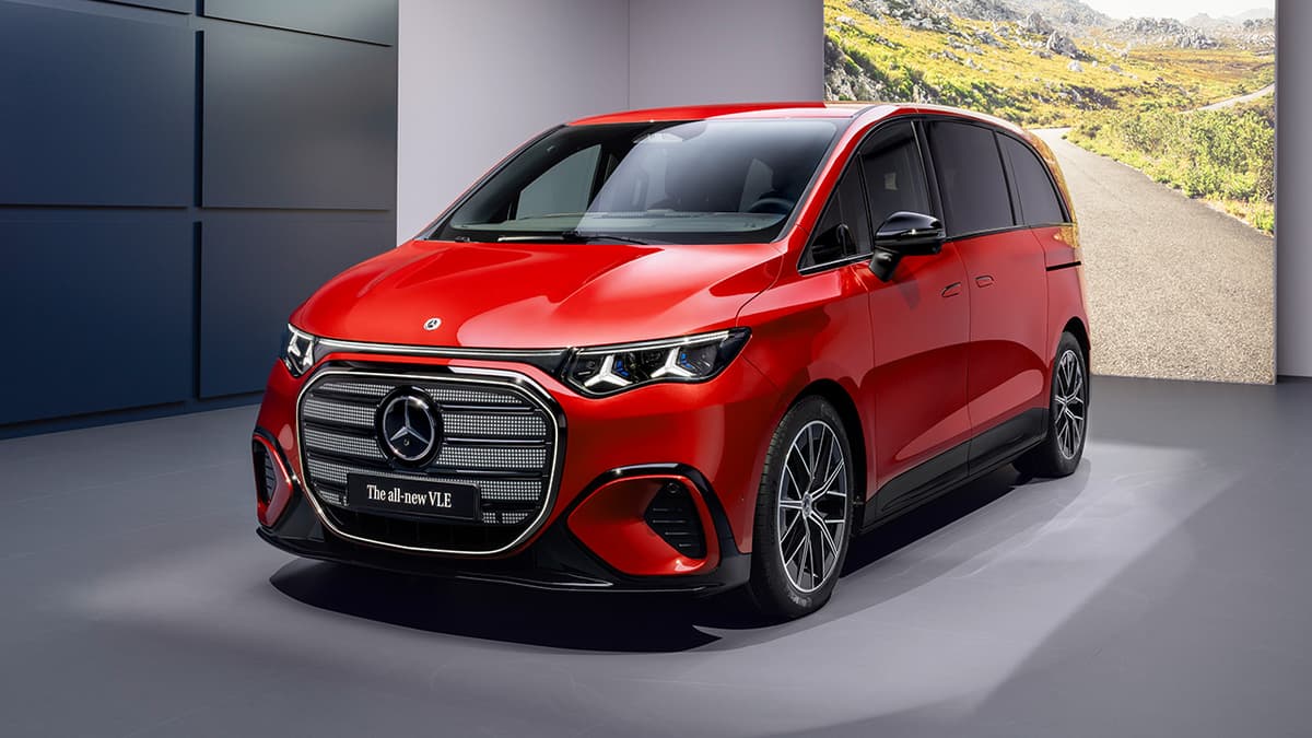 Mercedes-Benz The Mercedes-Benz VLE has an all-electric powertrain.