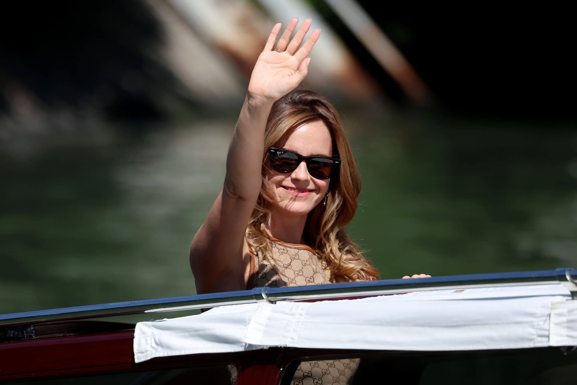 Pascal Le Segretain/Getty Images Emma Watson at the 2025 Venice Film Festival.