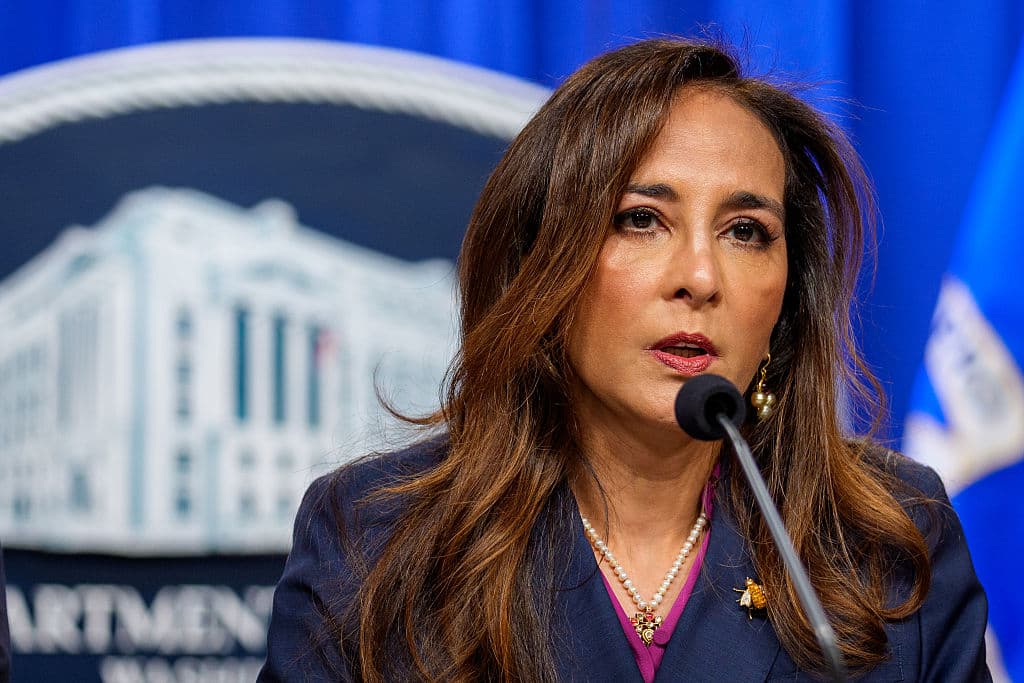 Andrew Harnik/Getty Images The assistant attorney general for civil rights, Harmeet Dhillon, at the Justice Department on September 29, 2025.