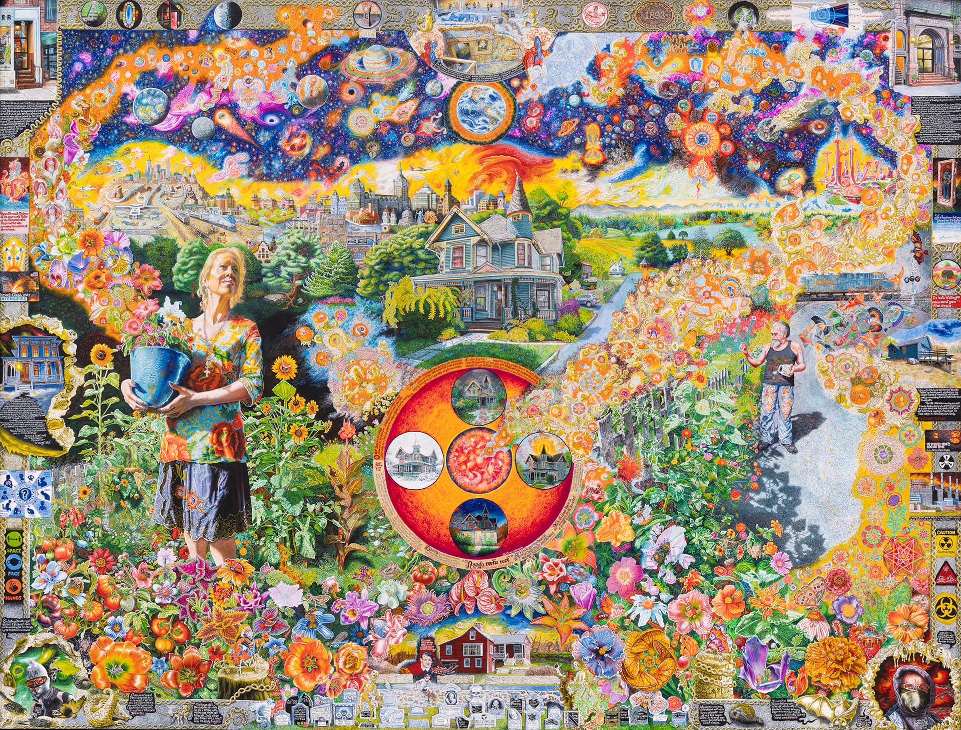 Adam Reich Joe Coleman, 'Voyage to Candyland.' 2026.