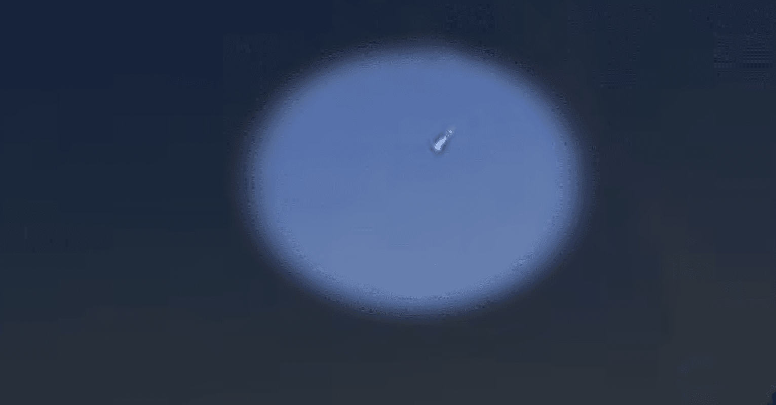 Via X On March 21, a 1-ton, 3-foot-wide meteor traveling at 35,000 mph exploded in Texas, north of Houston.