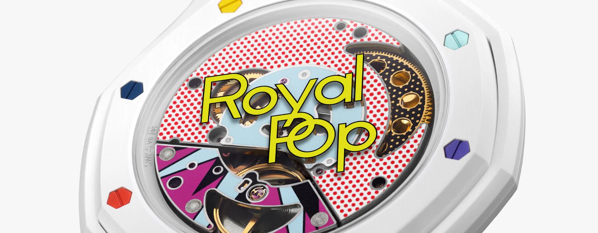 Courtesy of Swatch Audemars Piguet Swatch Royal Pop.