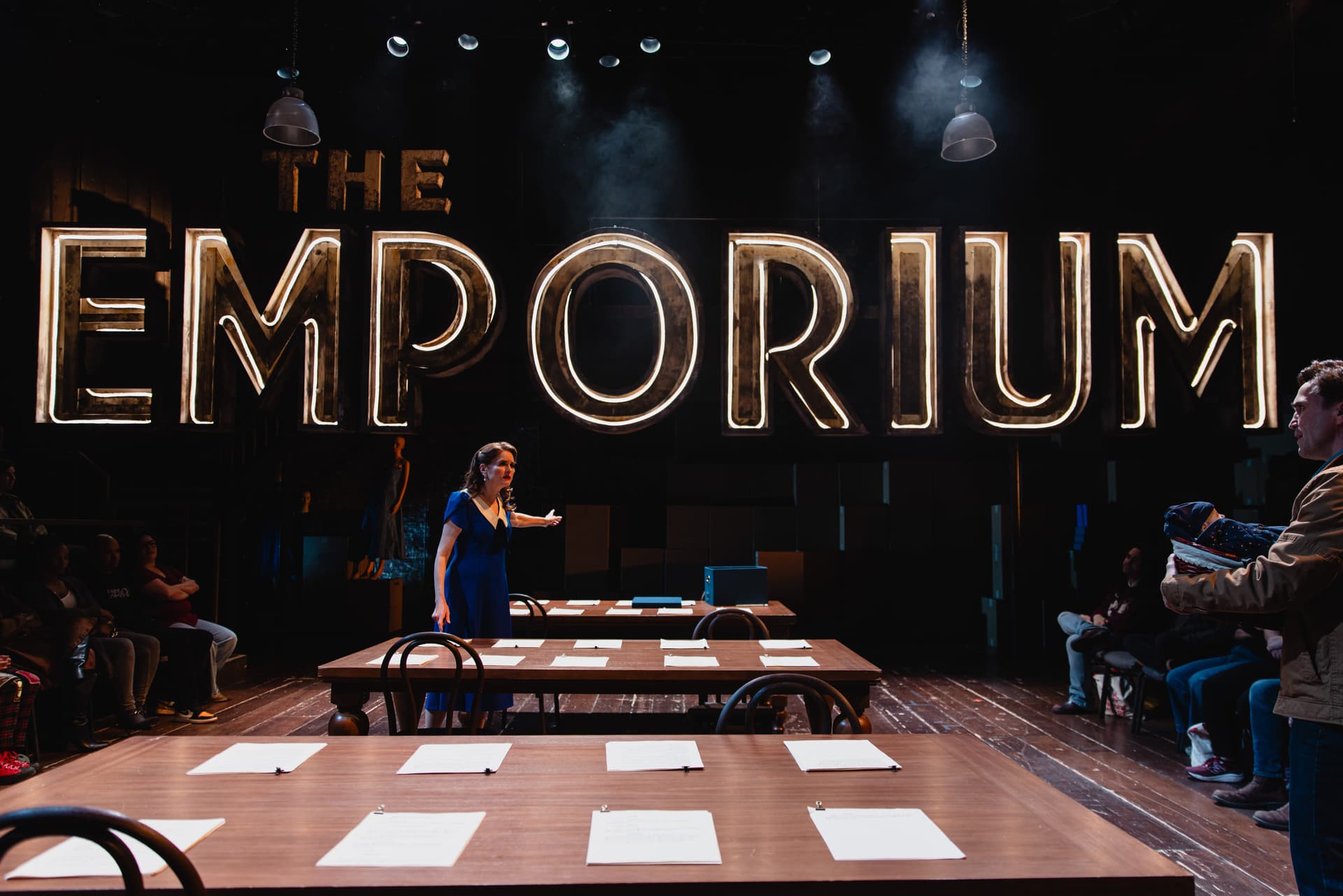 Marc J. Franklin Candy Buckley in 'The Emporium.'