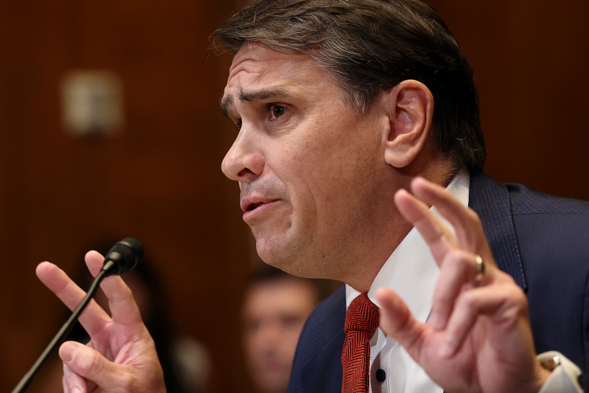 Acting U.S. Attorney General Todd Blanche testifies during a Senate hearing. Win McNamee/Getty Images Featured image for Congressional Republicans Cancel Votes on DHS Funding Due to Anger Over ‘Anti-Weaponization Fund’