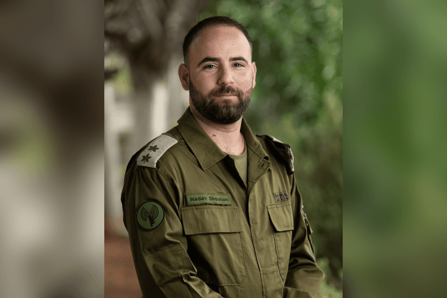 Via ADF Nadav Shoshani, former international spokesperson of the Israel Defense Forces.