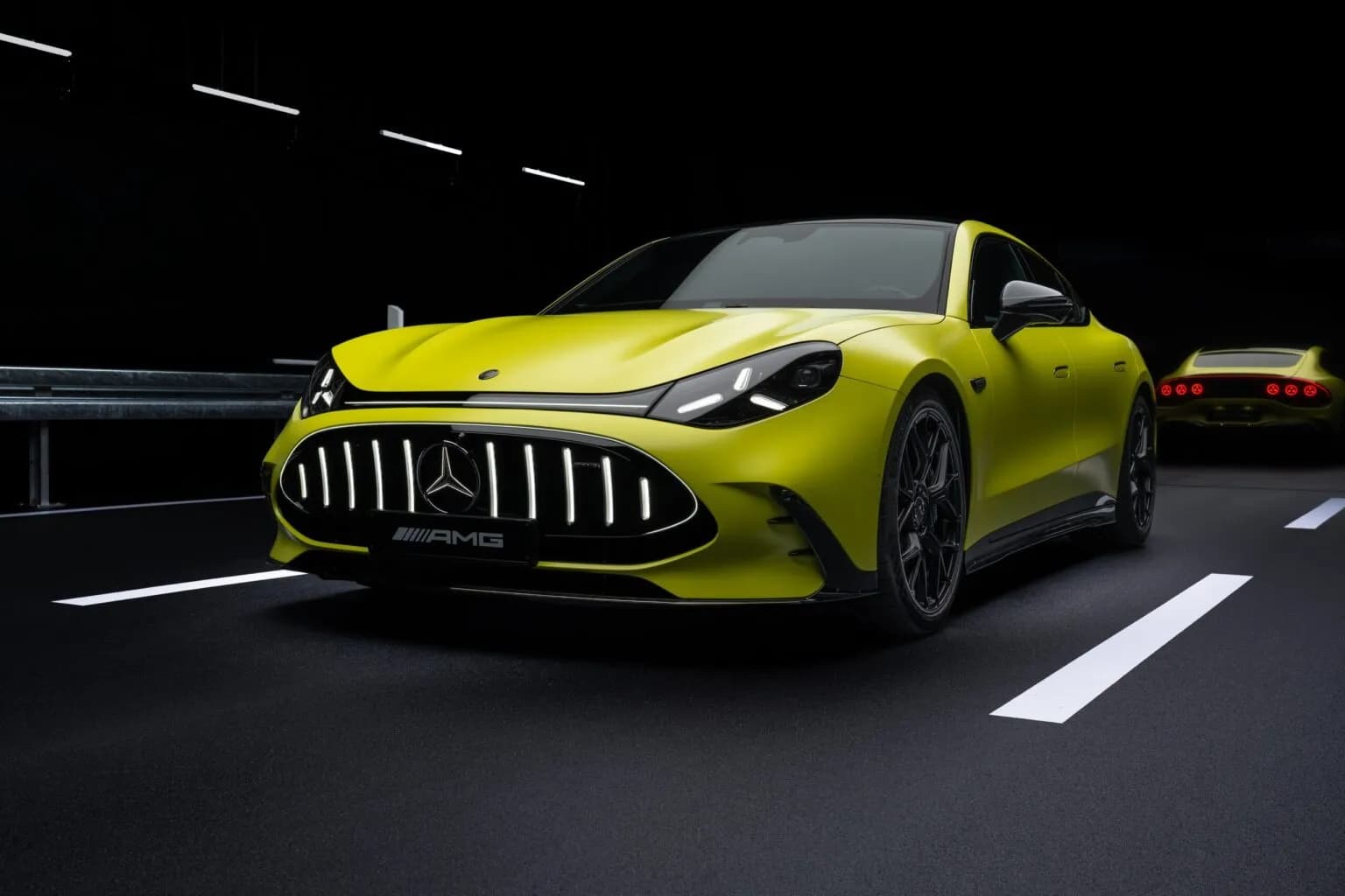 Courtesy of Mercedes Benz 2026 Mercedes-AMG GT 4-Door Coupe.
