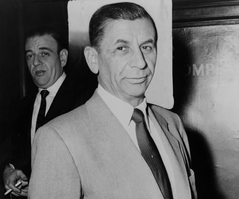Wikimedia Commons Meyer Lansky in 1958.
