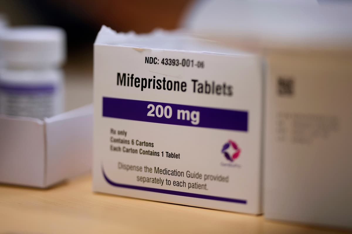 Charlie Neibergall/AP Mifepristone tablets sit on a table at a Planned Parenthood clinic at Ames, Iowa, on July 18, 2024.