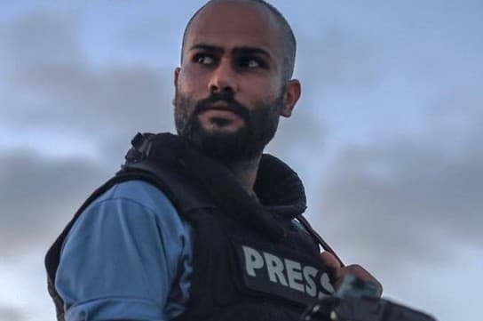Via X A pro-Israel media watchdog group is questioning the Pulitzer Board’s decision to honor Palestinian news photographer Saher Alghorra, seen here.