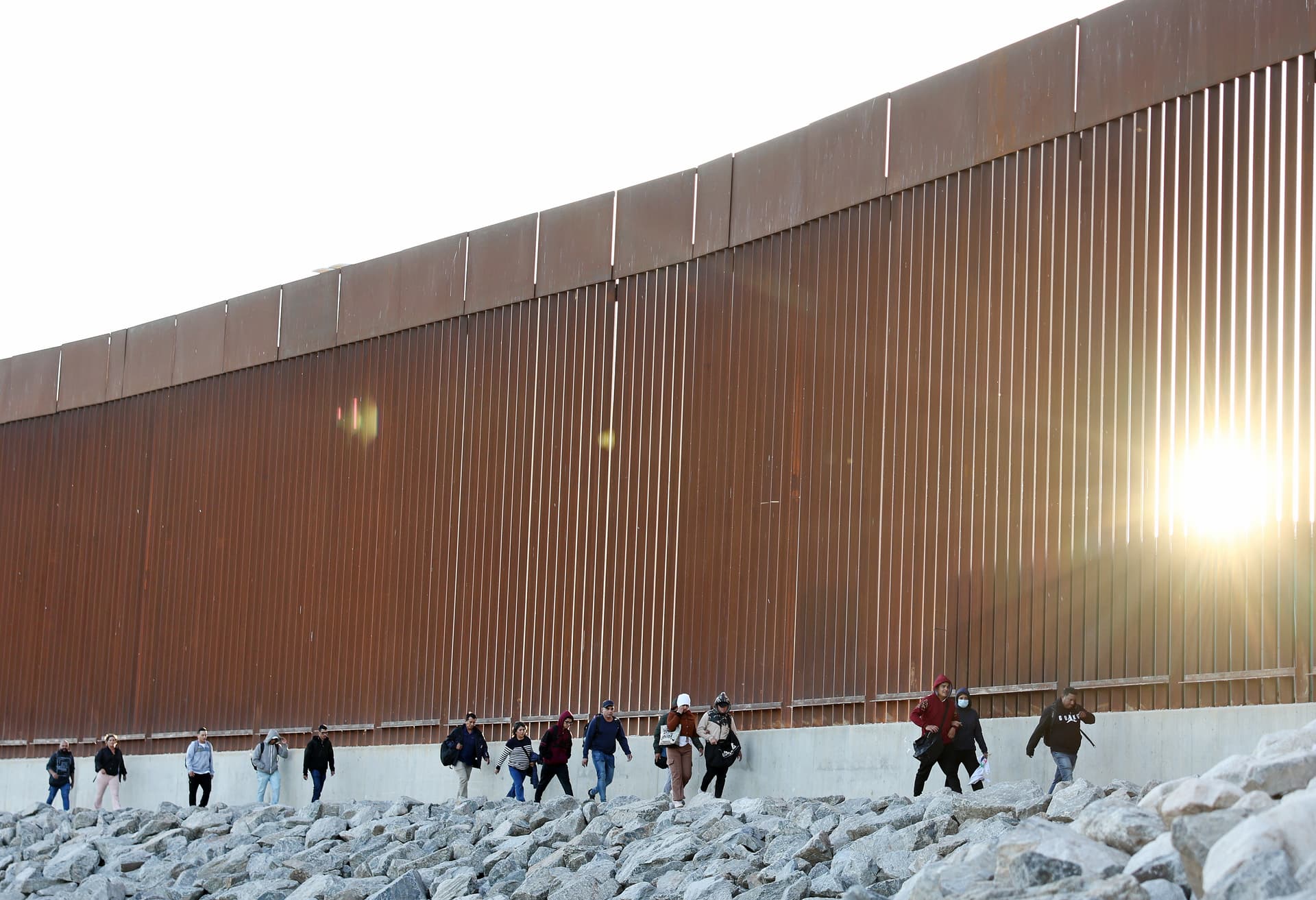Mario Tama/Getty Images The border with Mexico on May 11, 2023 at Yuma, Arizona.
