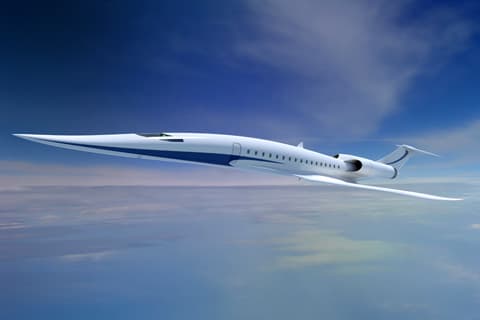 JAXA A possible prototype of Japan's new hypersonic plane.