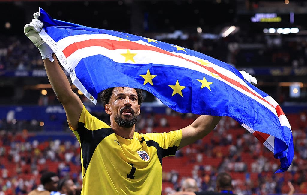 Buda Mendes/Getty Images Cabo Verde goalkeeper Vozinha after the 0-0 draw with Spain at the 2026 FIFA World Cup.
