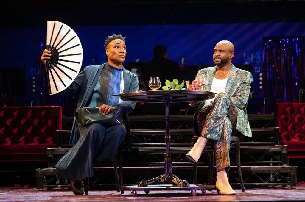 Joan Marcus Billy Porter and Wayne Brady in 'La Cage aux Folles.'