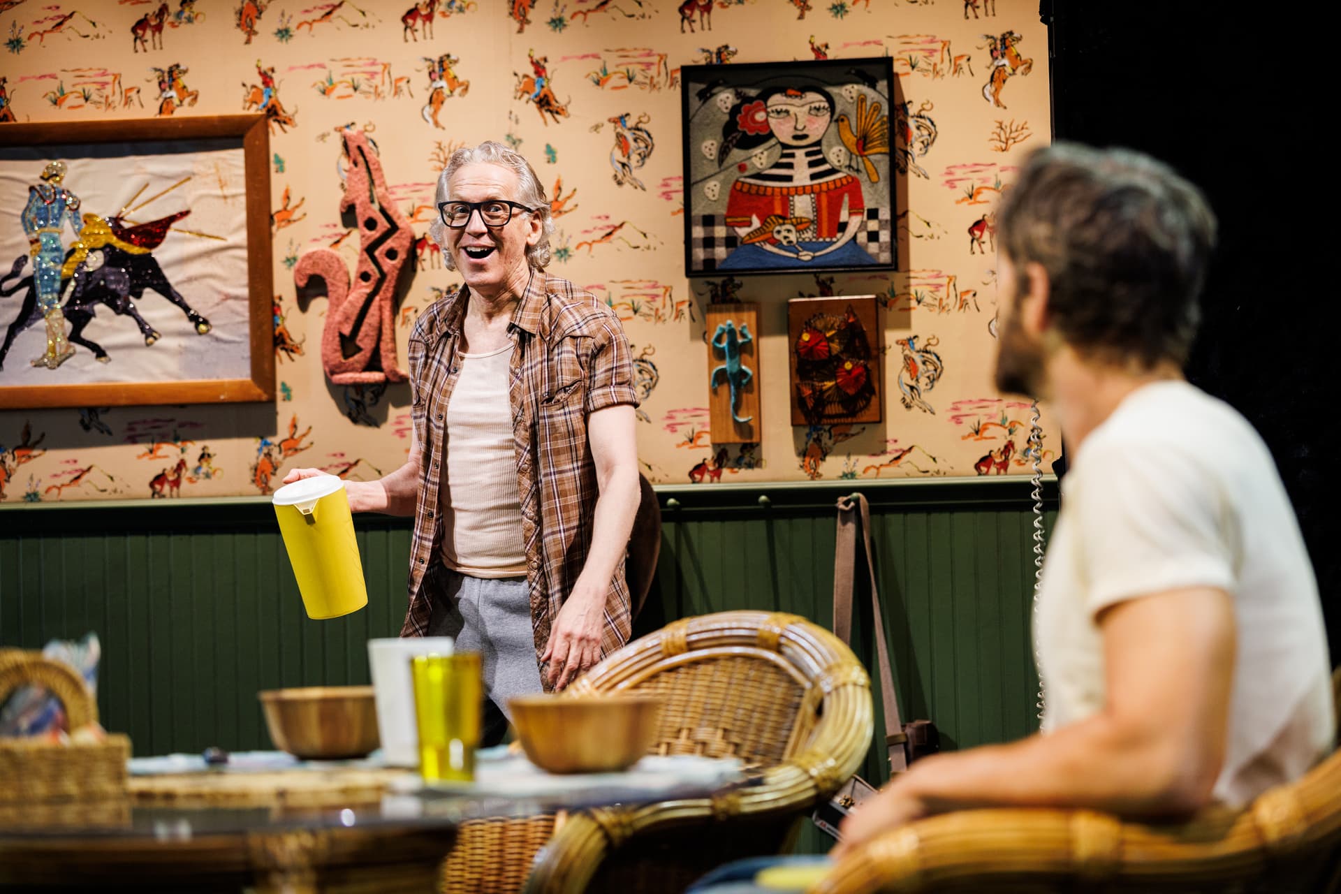 Maria Baranova Stephen Spinella and Ken Barnett in 'Jerome.'