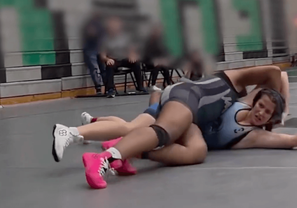 Via X Kallie Keeler says it wasn’t until after the match that a coach from another school district team informed them both that the opponent was biologically male.