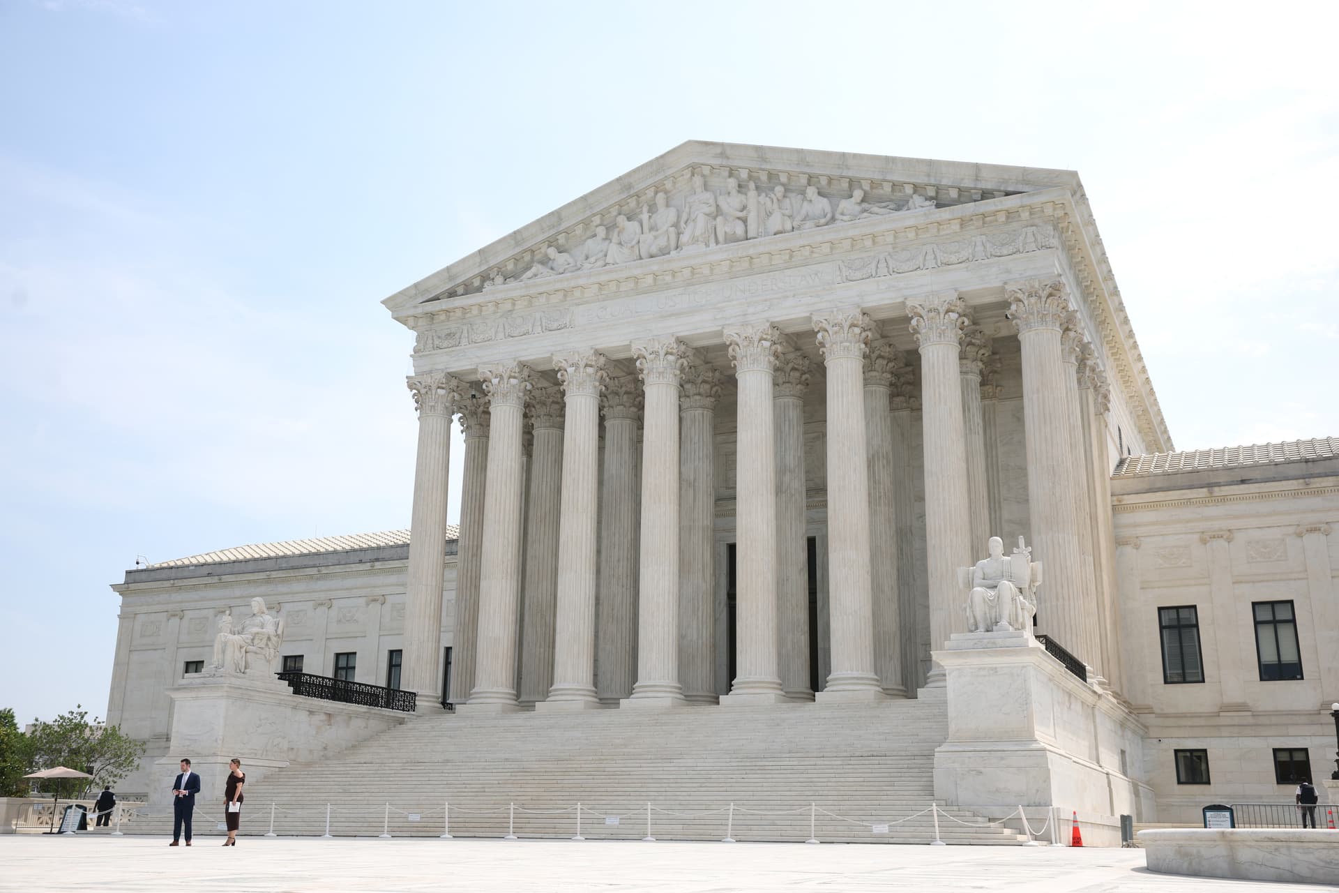 Kevin Dietsch/Getty Images The United States Supreme Court is seen at Washington, D.C., on June 11, 2026.