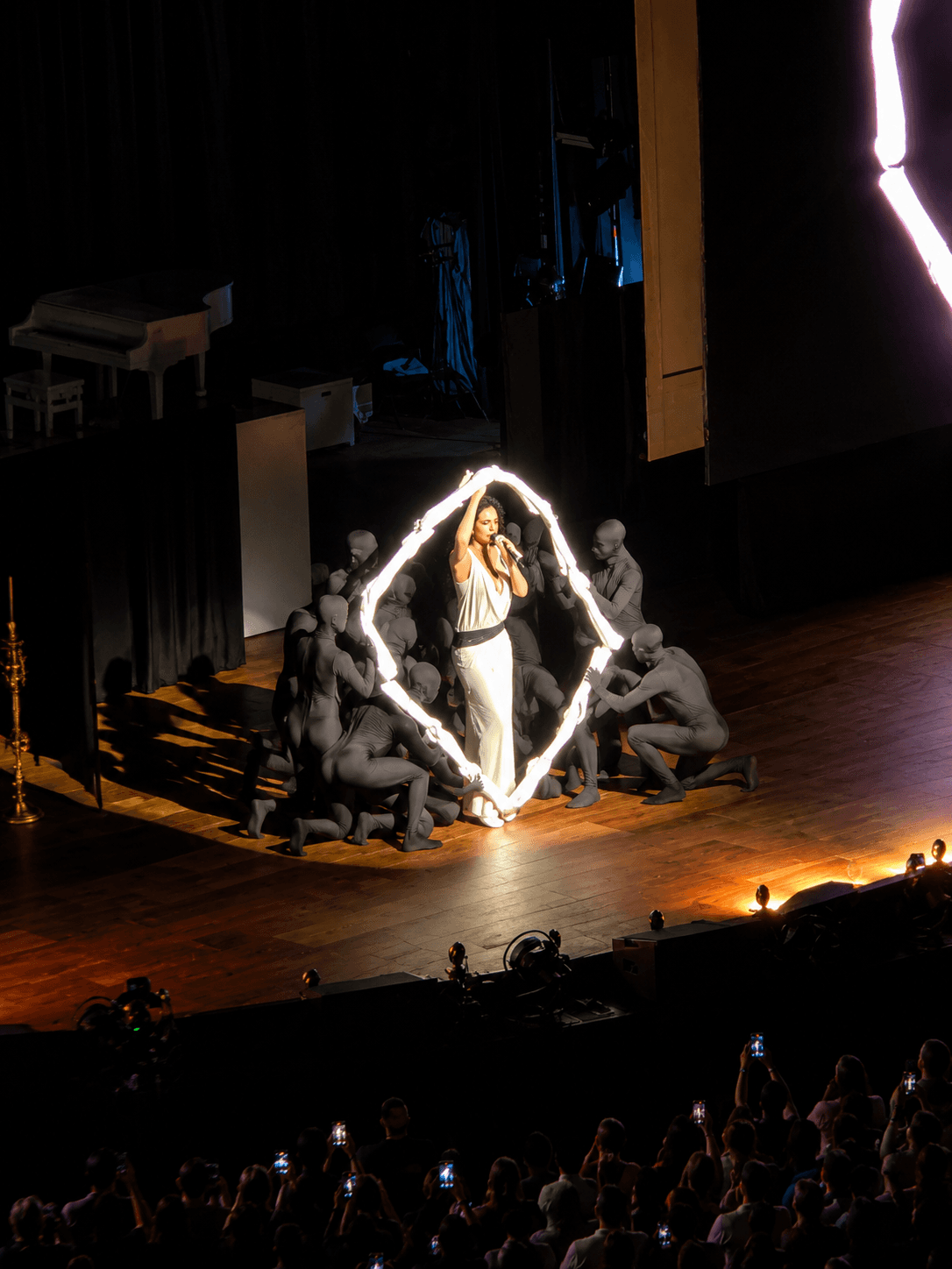 Sebastian Doggart Rosalía at Madison Square Garden.