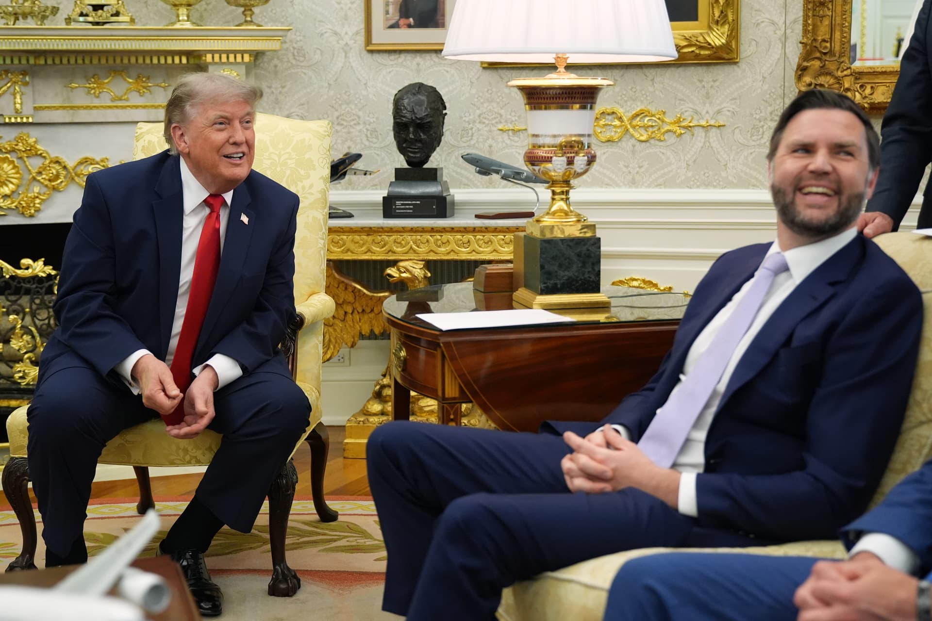 AP/Jacquelyn Martin President Trump and Vice President Vance at the Oval Office on June 24, 2026.
