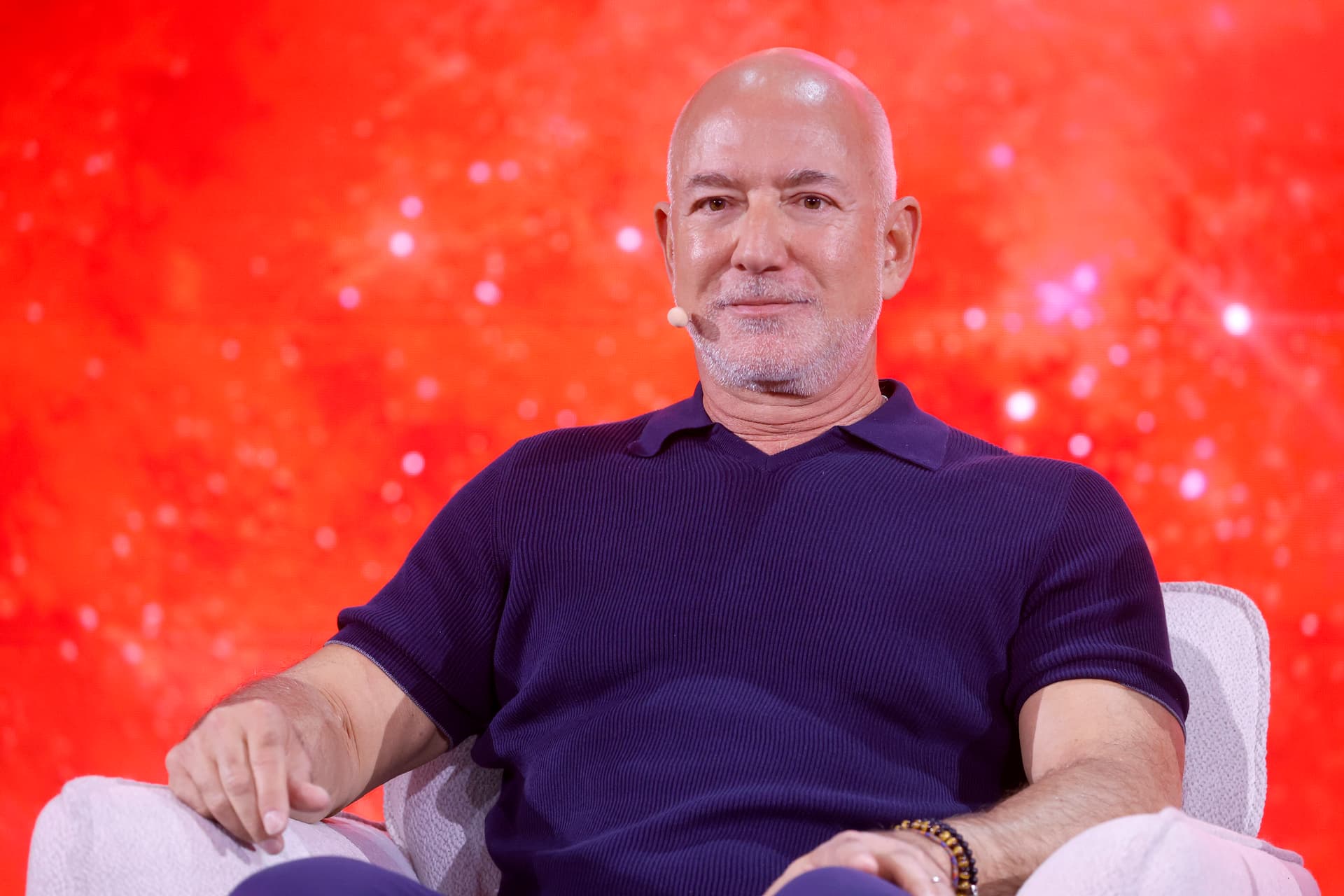 Chesnot/Getty Images The Amazon founder, Jeff Bezos, attends the Viva Technology show at Parc des Expositions at Paris on June 17, 2026.
