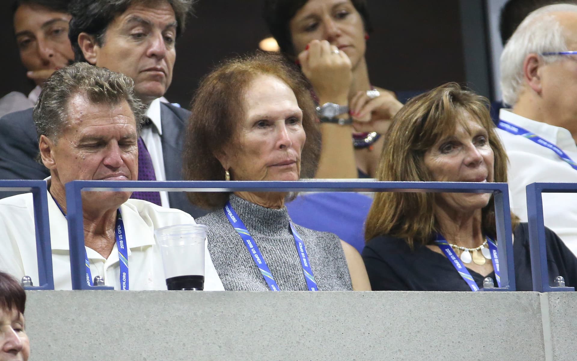 Jean Catuffe/GC Images Renee Richards attends day 10 of the 2018 tennis US Open on Arthur Ashe stadium at the USTA Billie Jean King National Tennis Center on September 5, 2018.