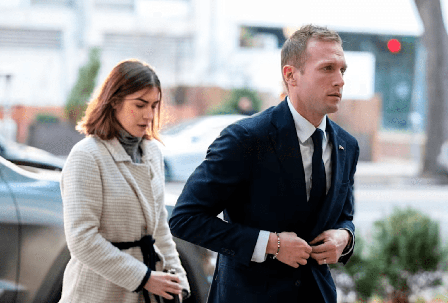 AP/Amanda Andrade-Rhoades
Max Miller with Emily Moreno at Washington, Nov. 13, 2022.
