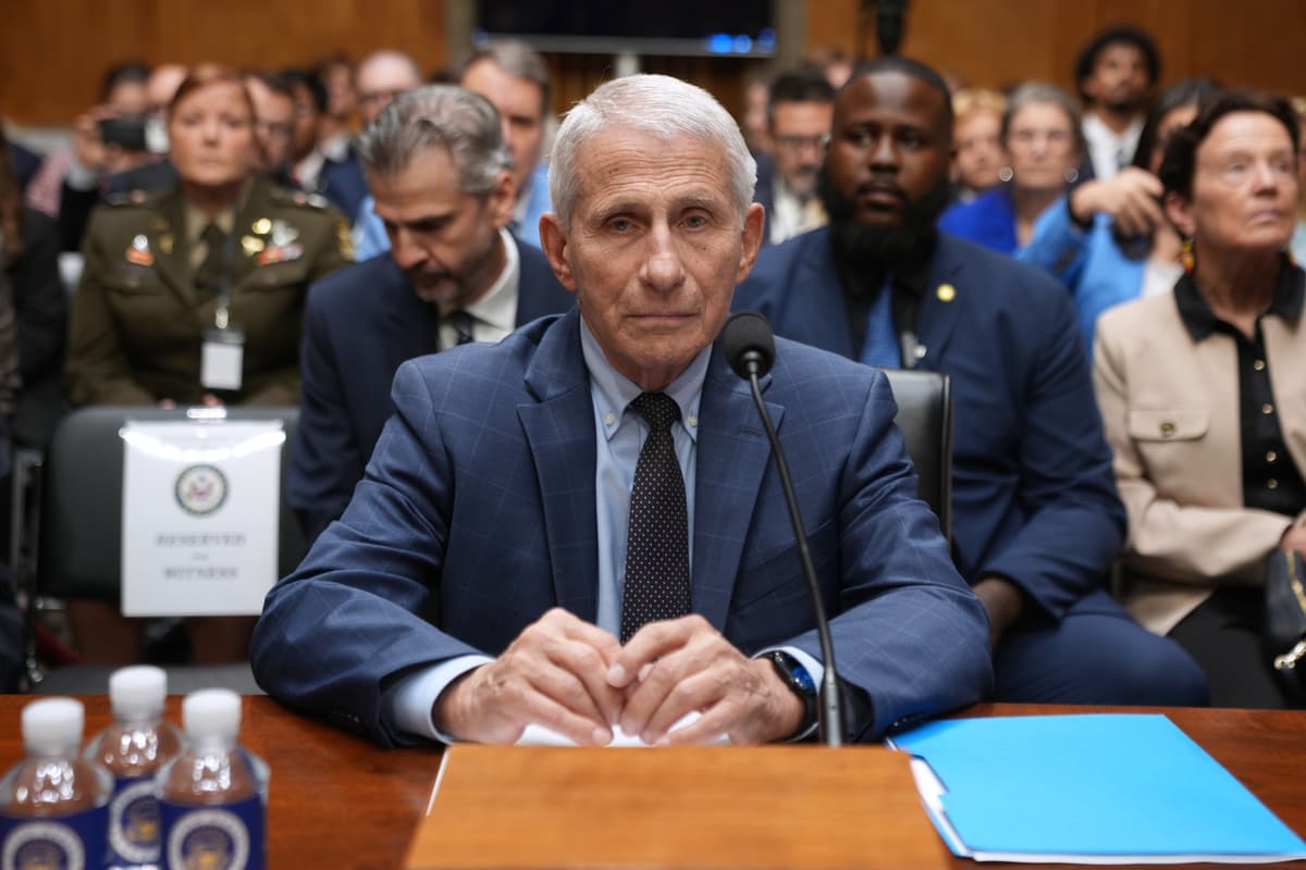 AP/Allison Robbert Dr. Anthony Fauci appears before the Senate Homeland Security and Governmental Affairs Committee at the Capitol, July 29, 2026.
