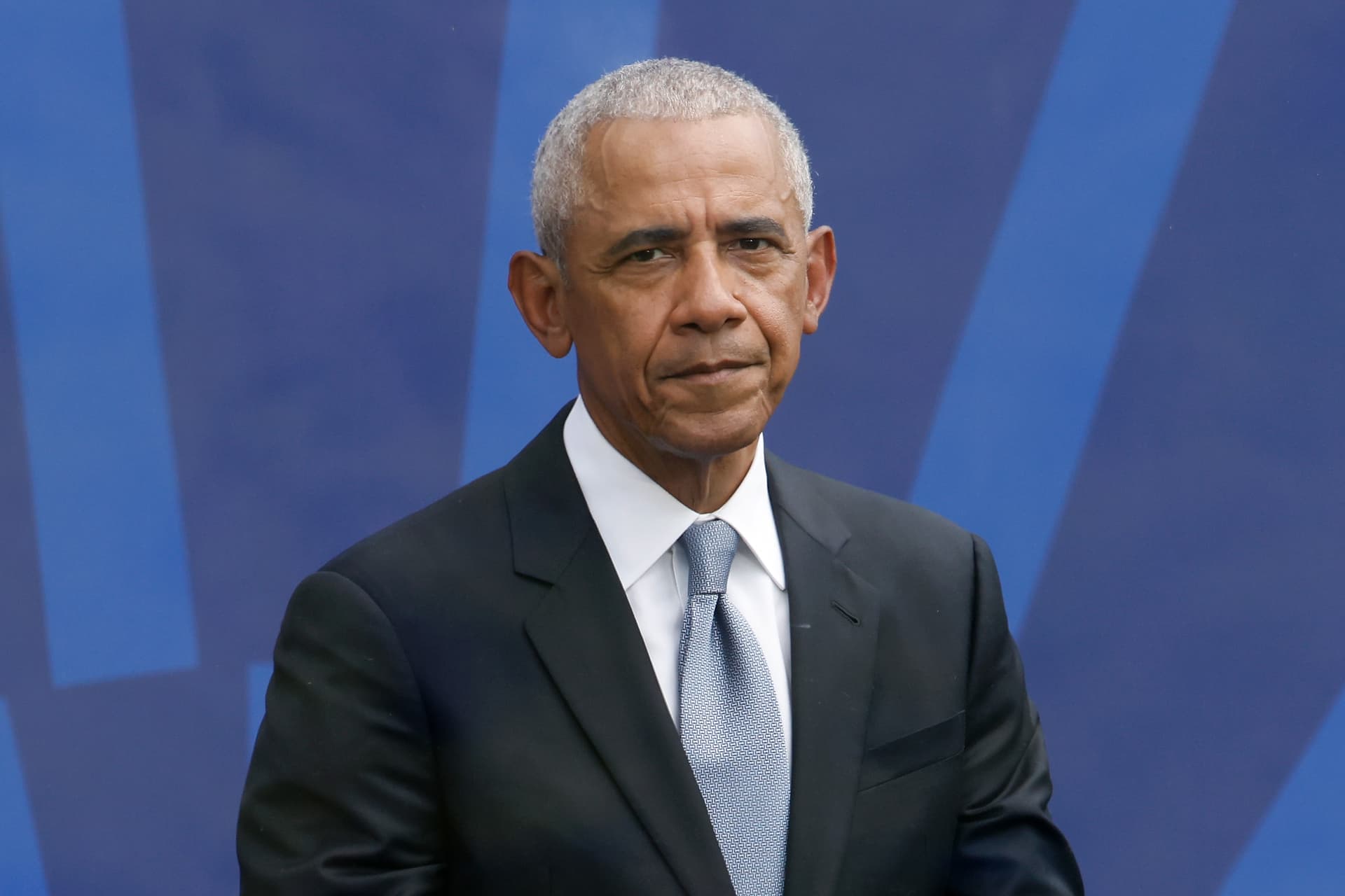 Taylor Hill/Getty Images President Obama on June 18, 2026 at Chicago, Illinois.