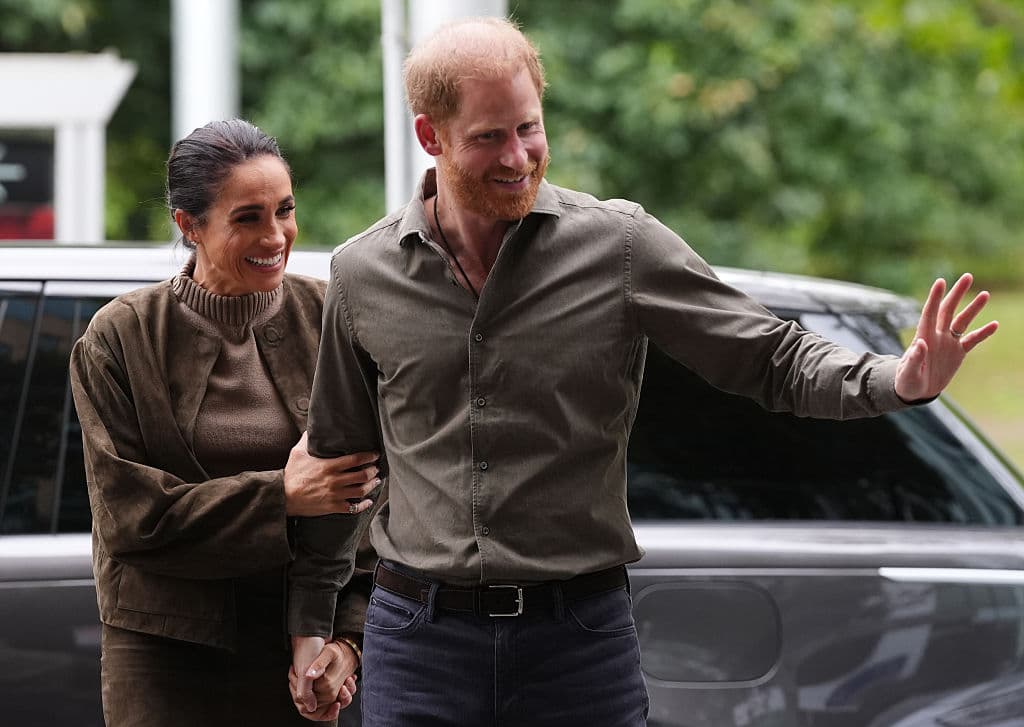 Jonathan Brady-Pool/Getty Images Prince Harry, Duke of Sussex and Meghan, Duchess of Sussex on April 14, 2026 at Melbourne.