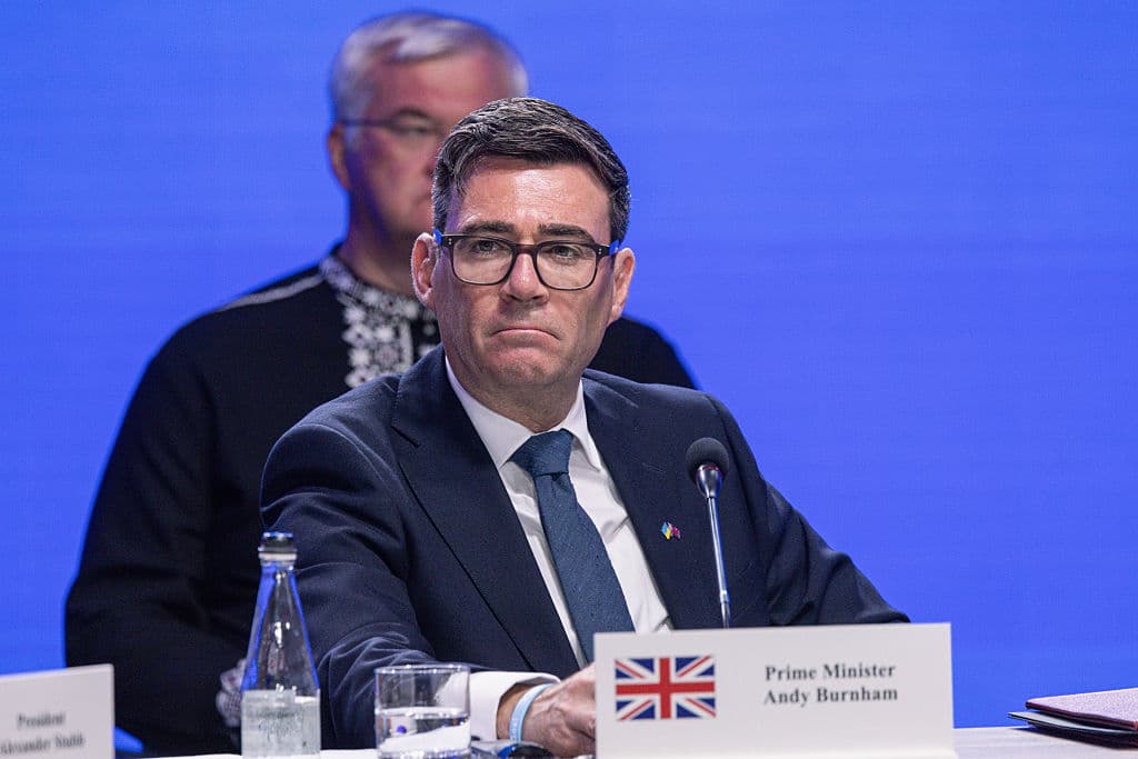 Prime Minister Andy Burnham on August 24, 2026 at Kyiv, Ukraine Prime Minister Andy Burnham on August 24, 2026 at Kyiv, Ukraine