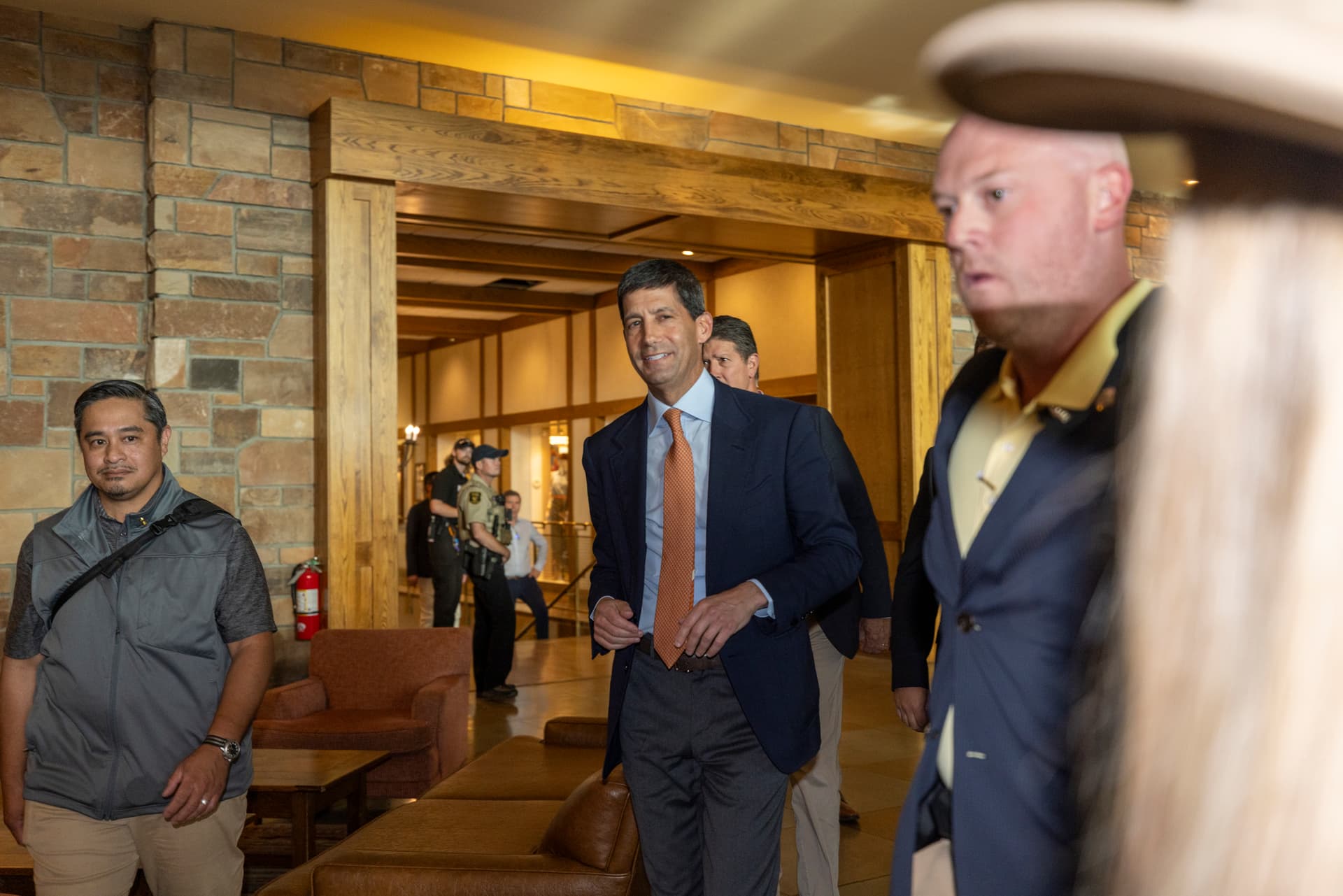Natalie Behring/Getty Images The Federal Reserve chairman, Kevin Warsh, attends a dinner at the Jackson Hole Economic Symposium at Jackson Hole, Wyoming, on August 27, 2026.