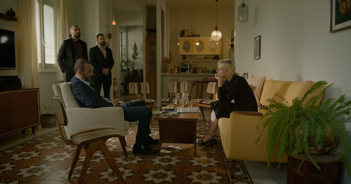 Netflix Hakim Djaziri and Melanie Laurent in 'Fauda.'