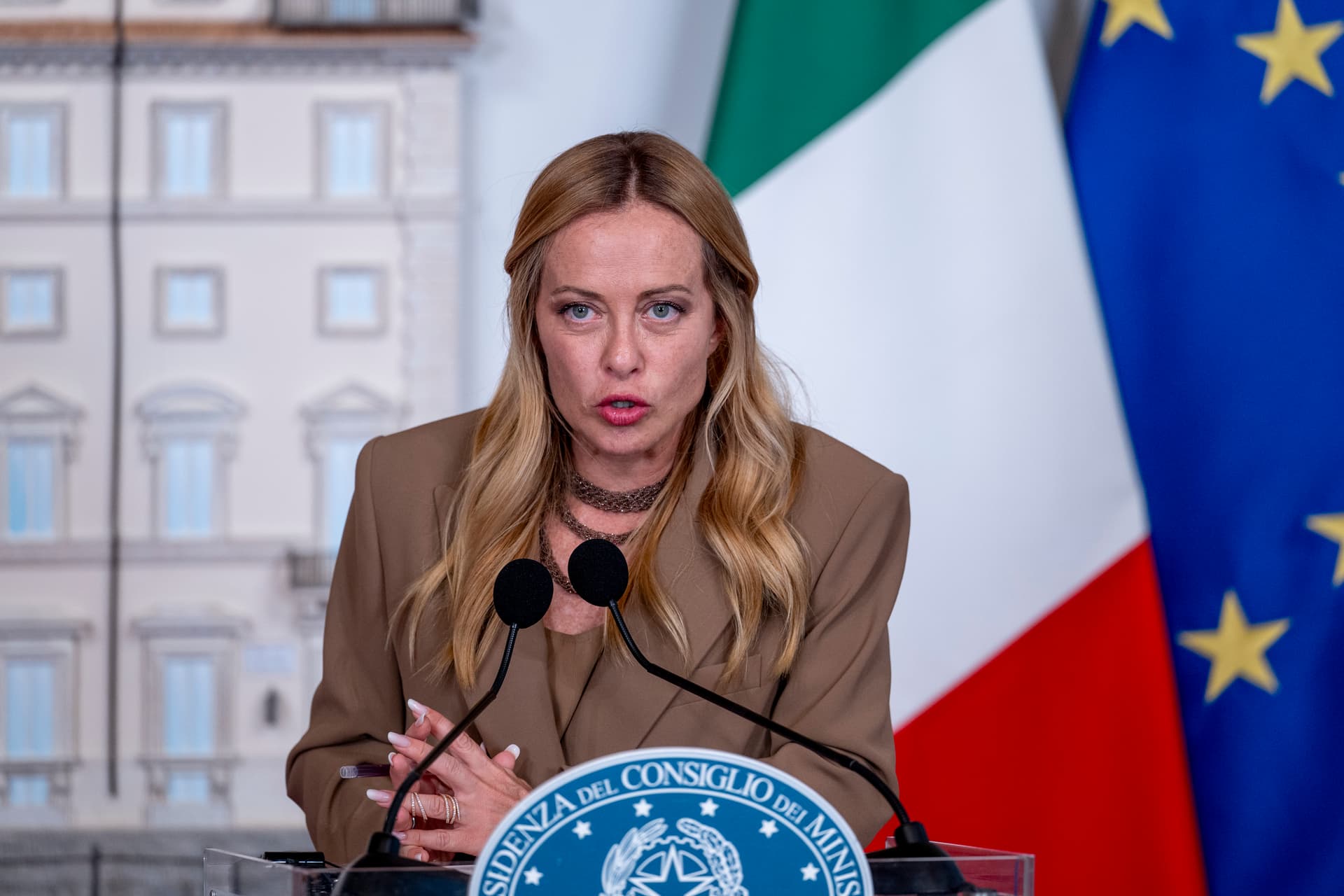 Antonio Masiello/Getty Images Italian Prime Minister Giorgia Meloni.