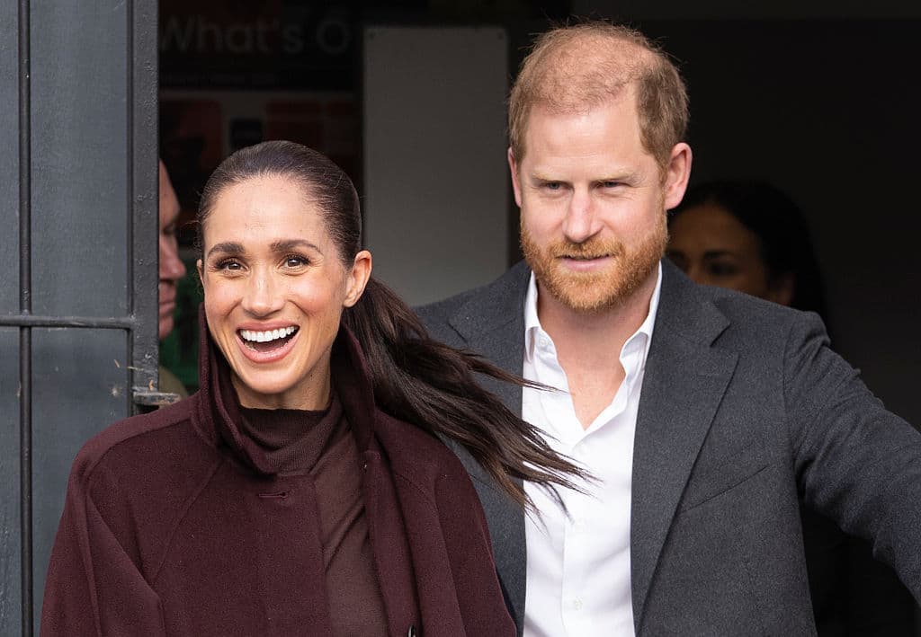 Mark Cuthbert/Getty Images Meghan, Duchess of Sussex and Prince Harry, Duke of Sussex on October 15, 2026 at Nottingham, England.