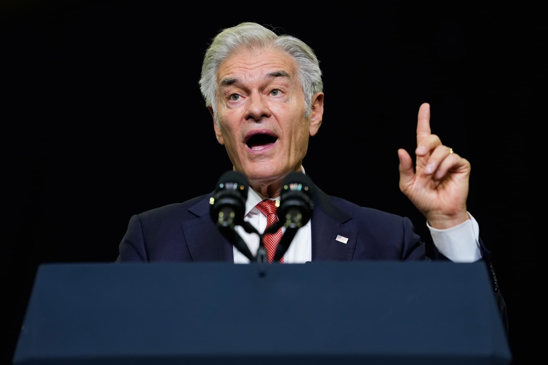 Daniel Heuer-Pool/Getty Images. Administrator for the Centers for Medicare and Medicaid Services Dr. Mehmet Oz.