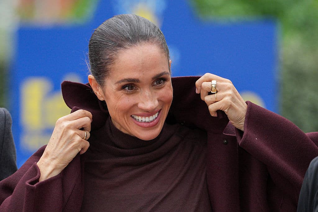 Christopher Furlong/Getty Images Meghan, Duchess of Sussex on October 15, 2026, at Nottingham, England.