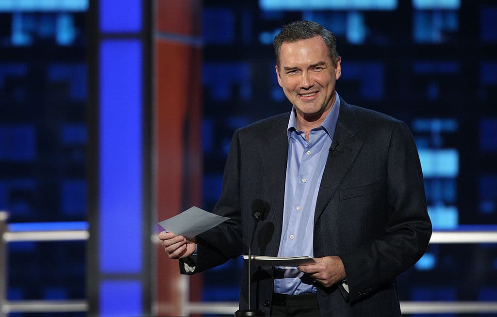 Alberto E. Rodriguez/Getty Images for Comedy Central Norm Macdonald at the 'Comedy Central Roast Of Bob Saget' in Burbank, California, on August 3, 2008.