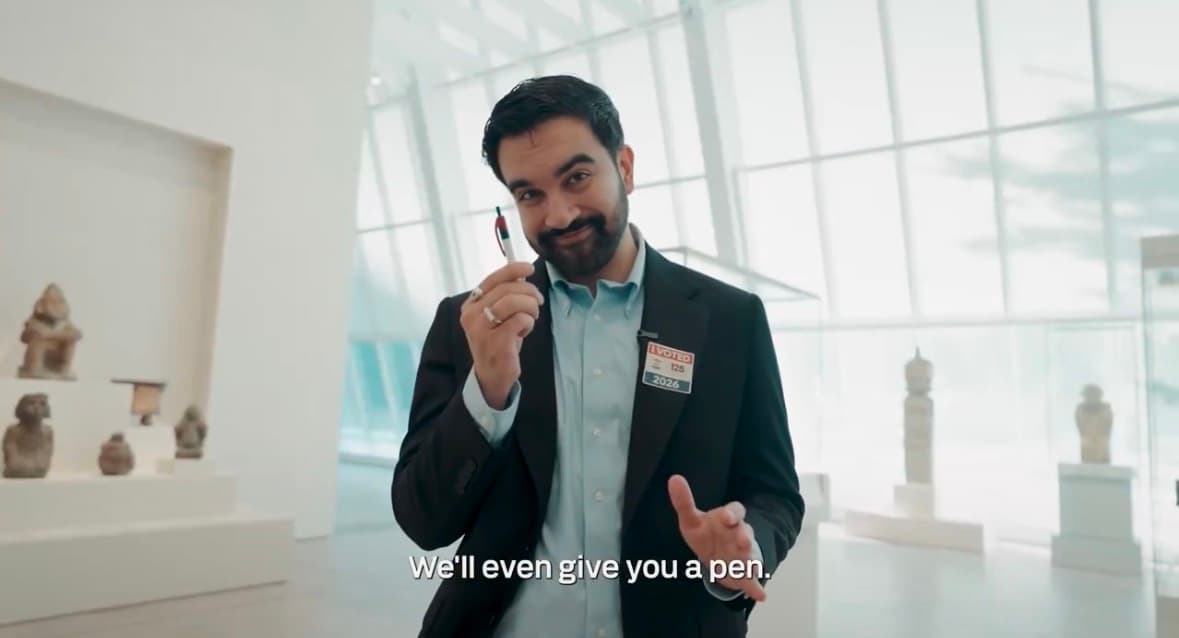 Via X In a video released days before the election, Mayor Zohran Mamdani tells voters not to worry, there is no ID needed.