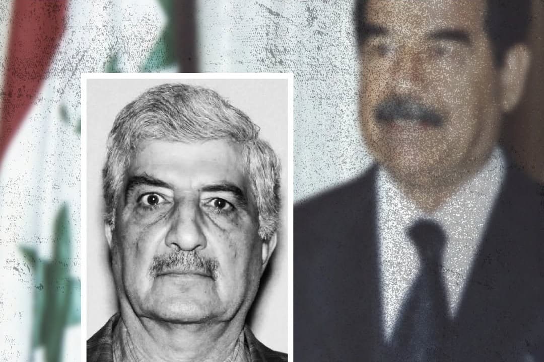 Raad Alanbagi, accused of having been a spy for Saddam Hussein, is seen in a mug shot released by Homeland Security Investigations on September 13, 2026. Raad Alanbagi, accused of having been a spy for Saddam Hussein, is seen in a mug shot released by Homeland Security Investigations on September 13, 2026.