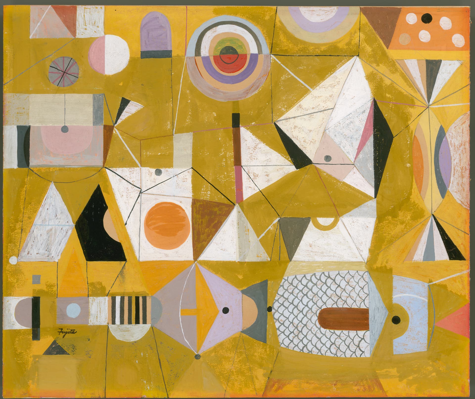 S. Neil Fujita, 'Design for Album Cover,' 1957.